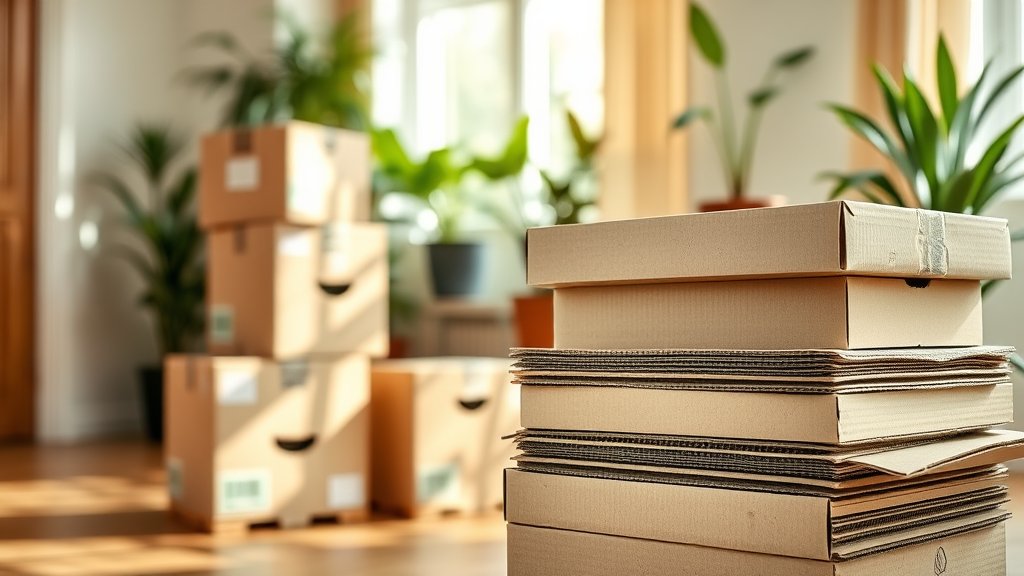 Milieuvriendelijk verhuizen: tips voor duurzame verpakkingen